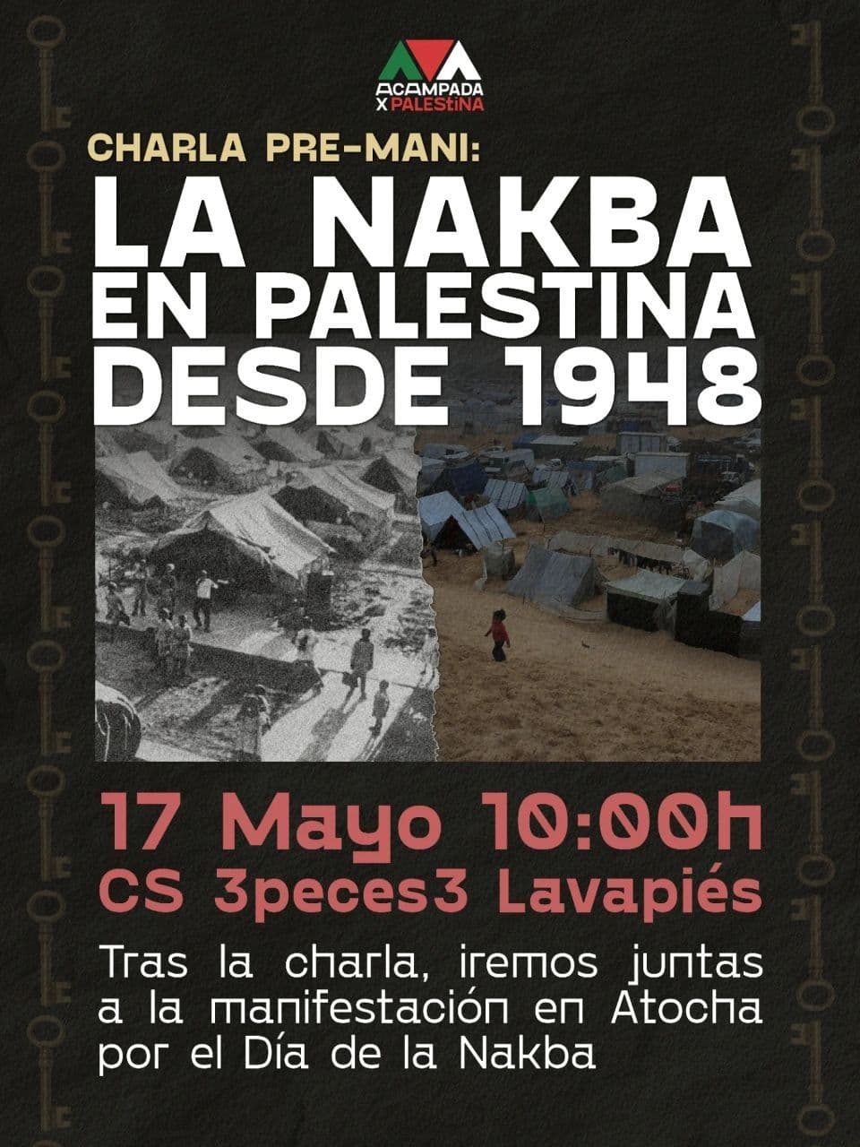 LA NAKBA EN PALESTINA DESDE 1948