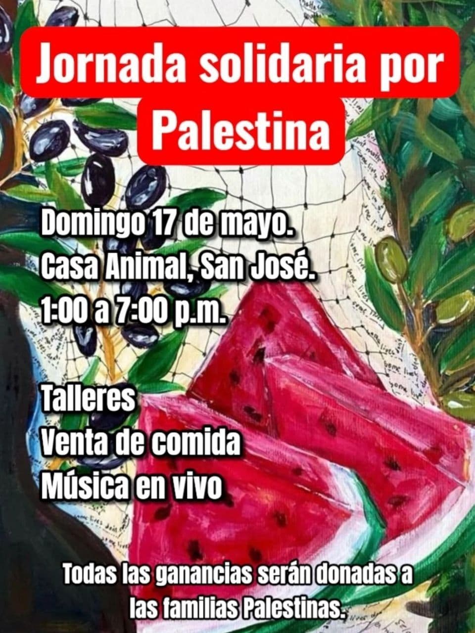 Jornada solidaria por Palestina