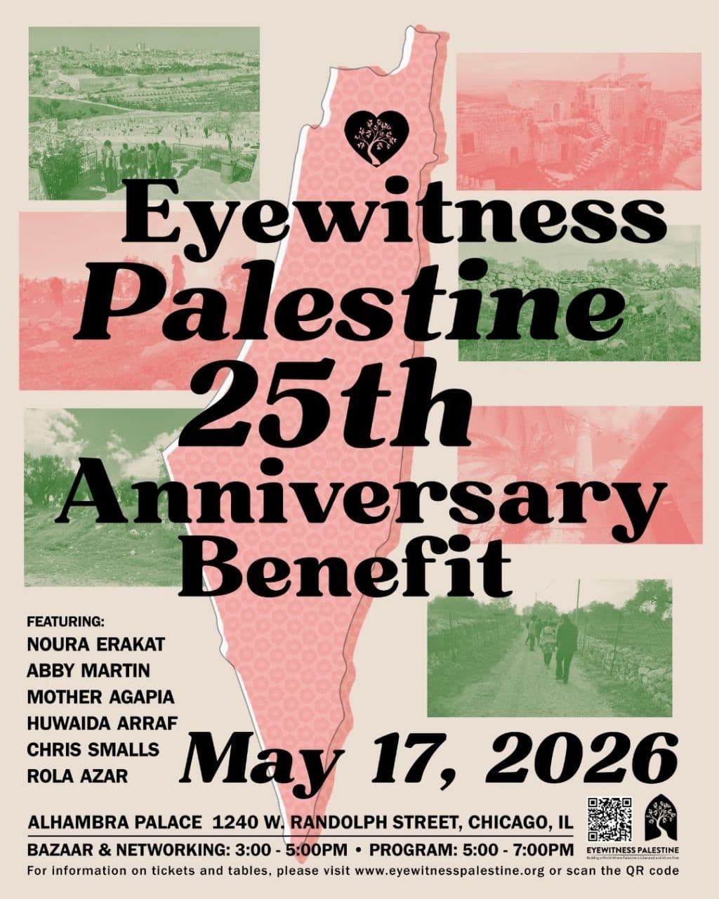 Eyewitness Palestine 25th Anniversary Benefit