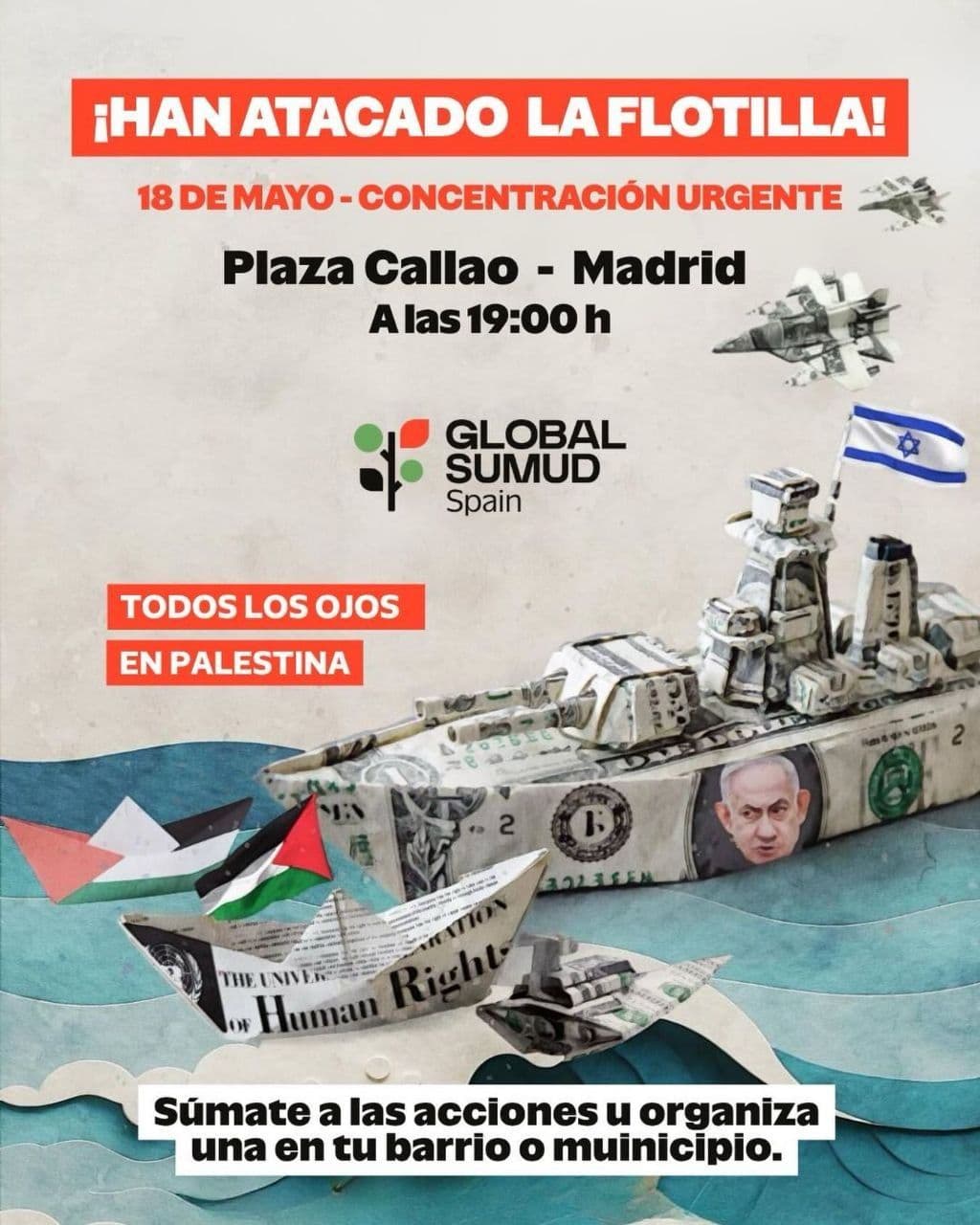 ¡HAN ATACADO LA FLOTILLA!