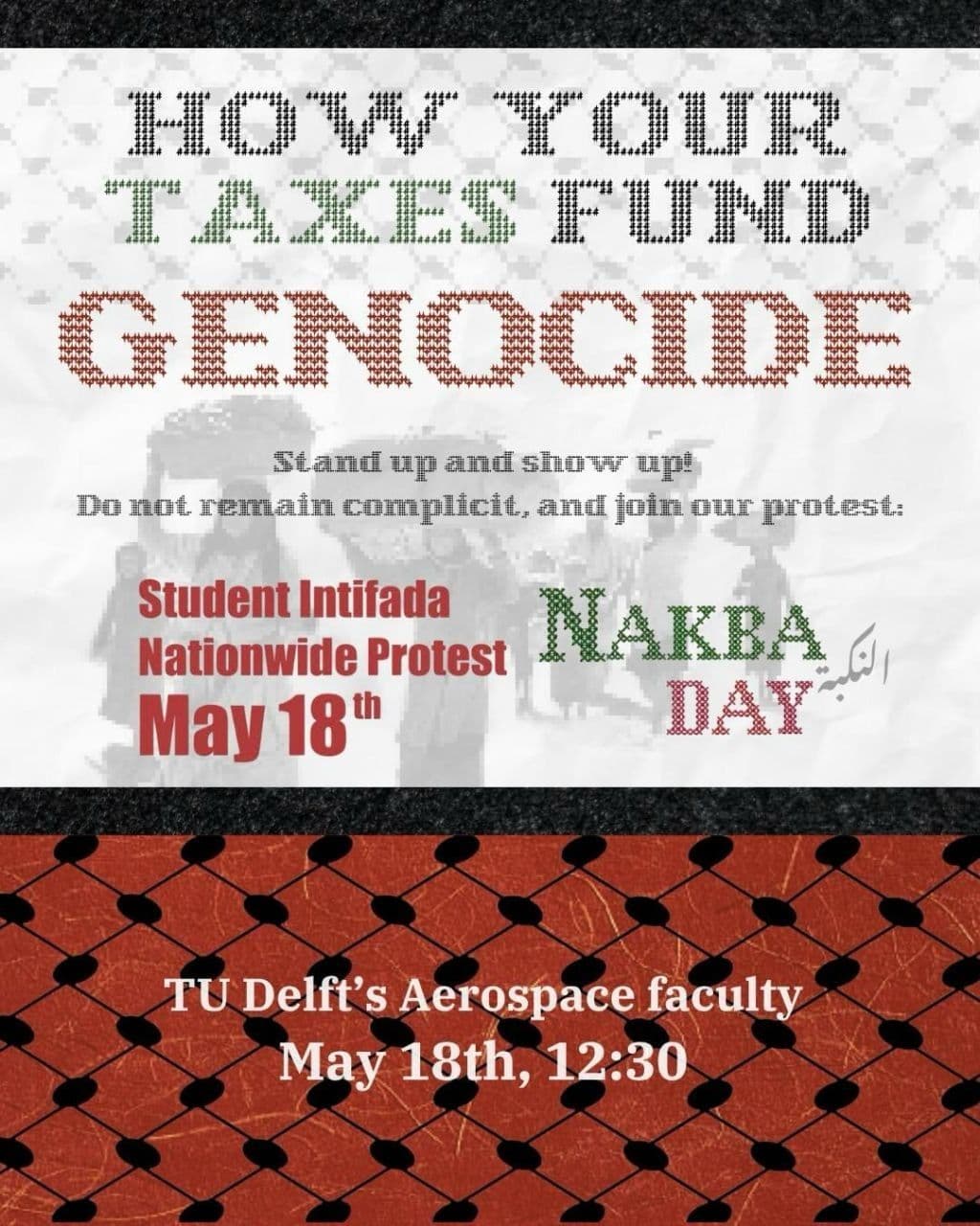 NOW YOUR TAXES FUND GENOCIDE