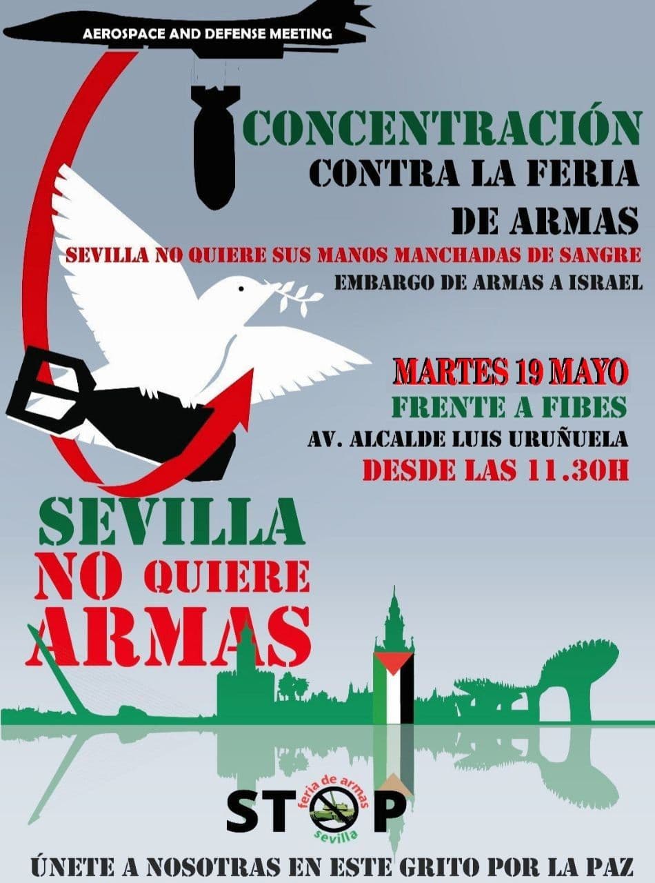 CONCENTRACIÓN CONTRA LA FERIA DE ARMAS