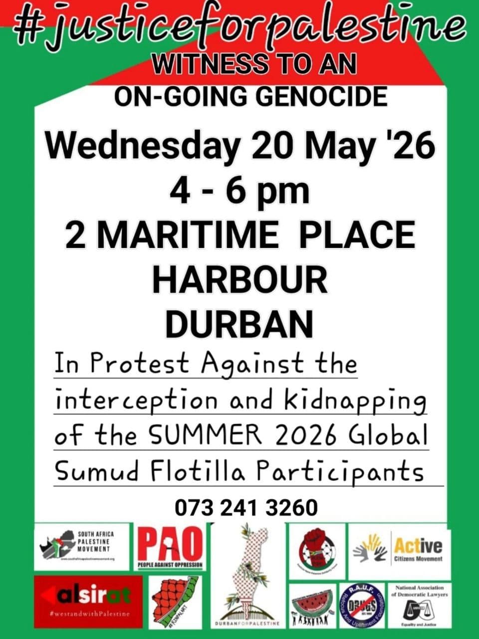 WITNESS TO AN ON-GOING GENOCIDE 