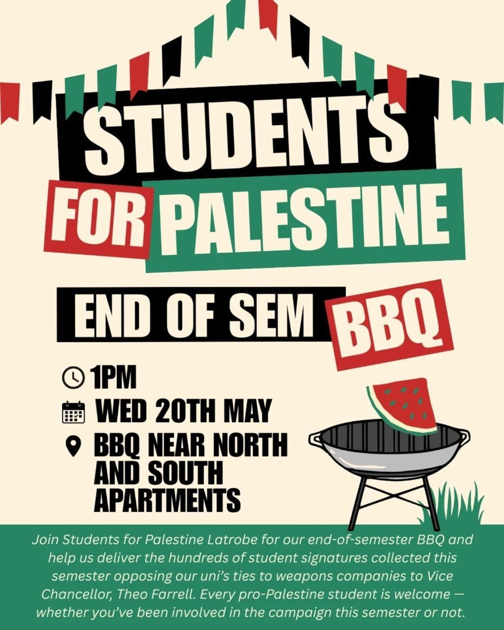 STUDENTS FOR PALESTINE (Bundoora)