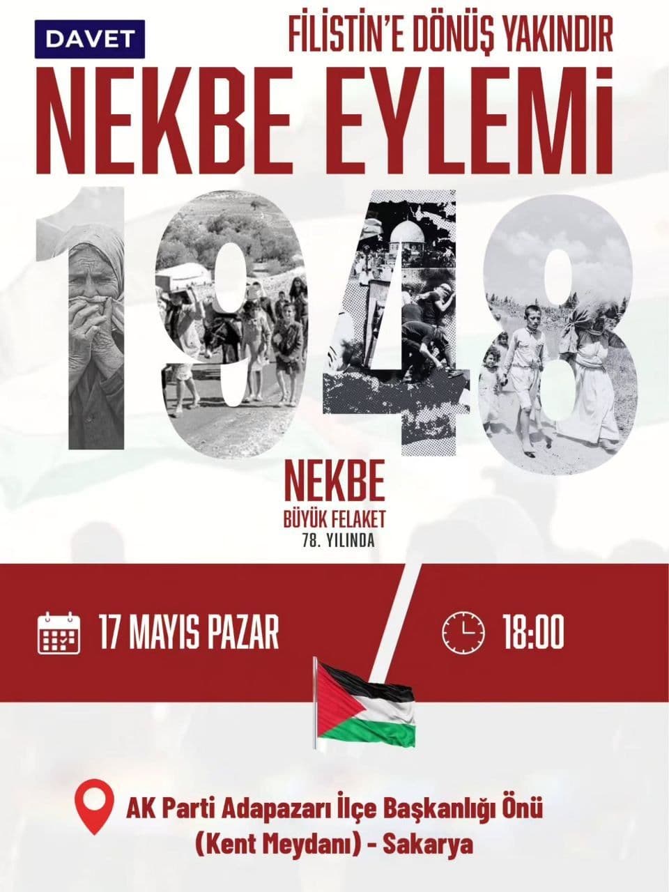 FİLİSTİN'E DÖNÜŞ YAKINDIR!