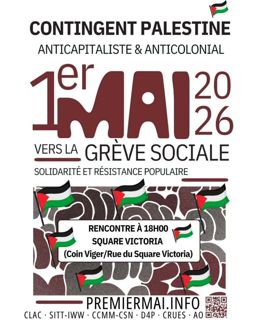 CONTINGENT PALESTINE ANTICAPITALISTE & ANTICOLONIAL