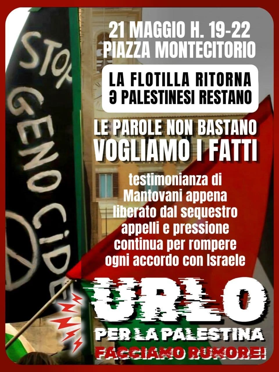 FACCIAMO RUMORE LA PALESTINA