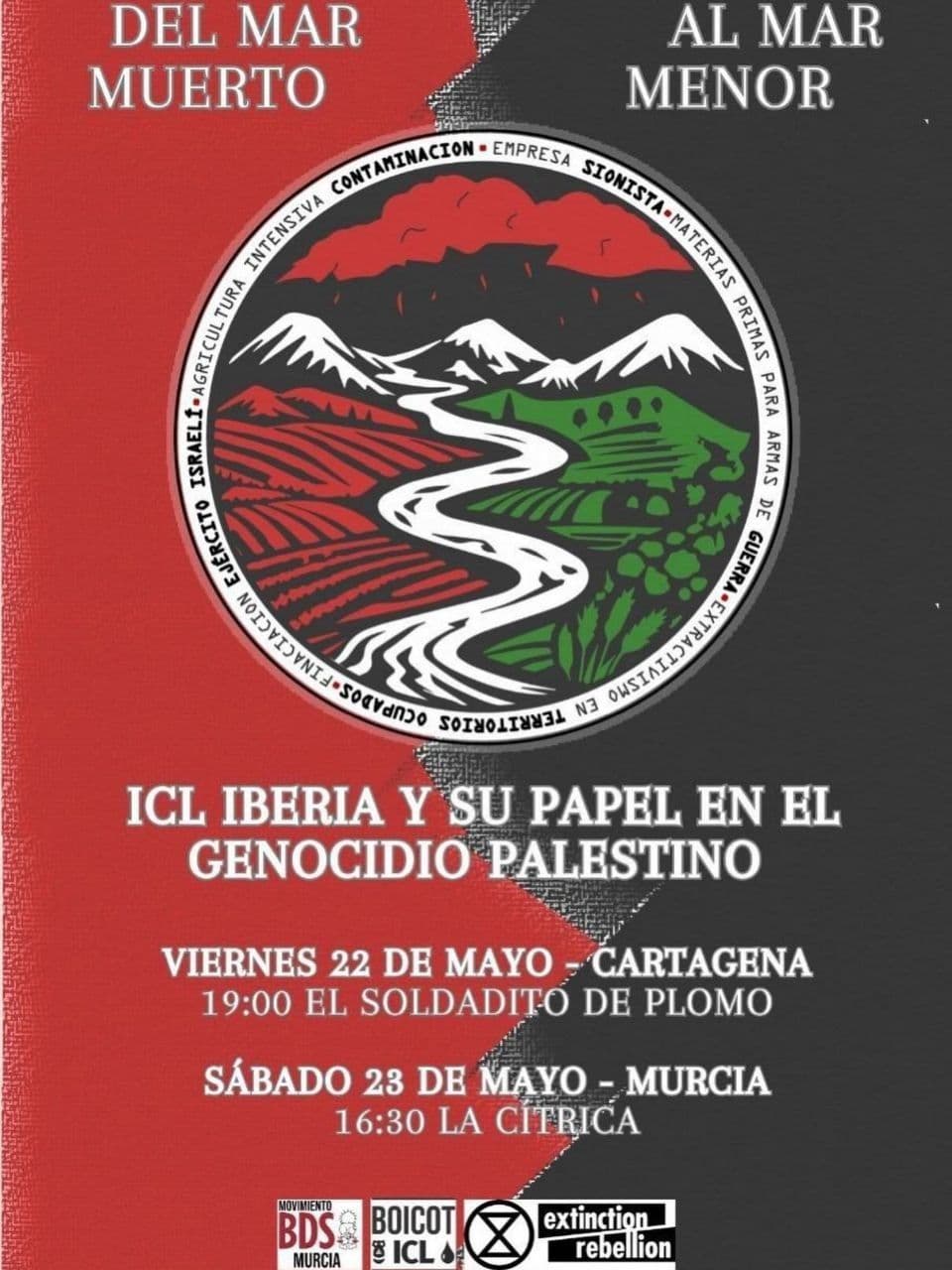 ICL IBERIA Y SU PAPEL EN EL GENOCIDIO PALESTINO (MURCIA)