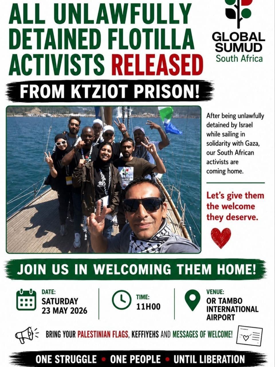 JOIN US IN WELCOMING THEM HOME!