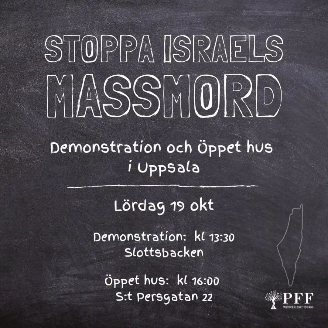 STOPPA ISRAELS MASSMORD