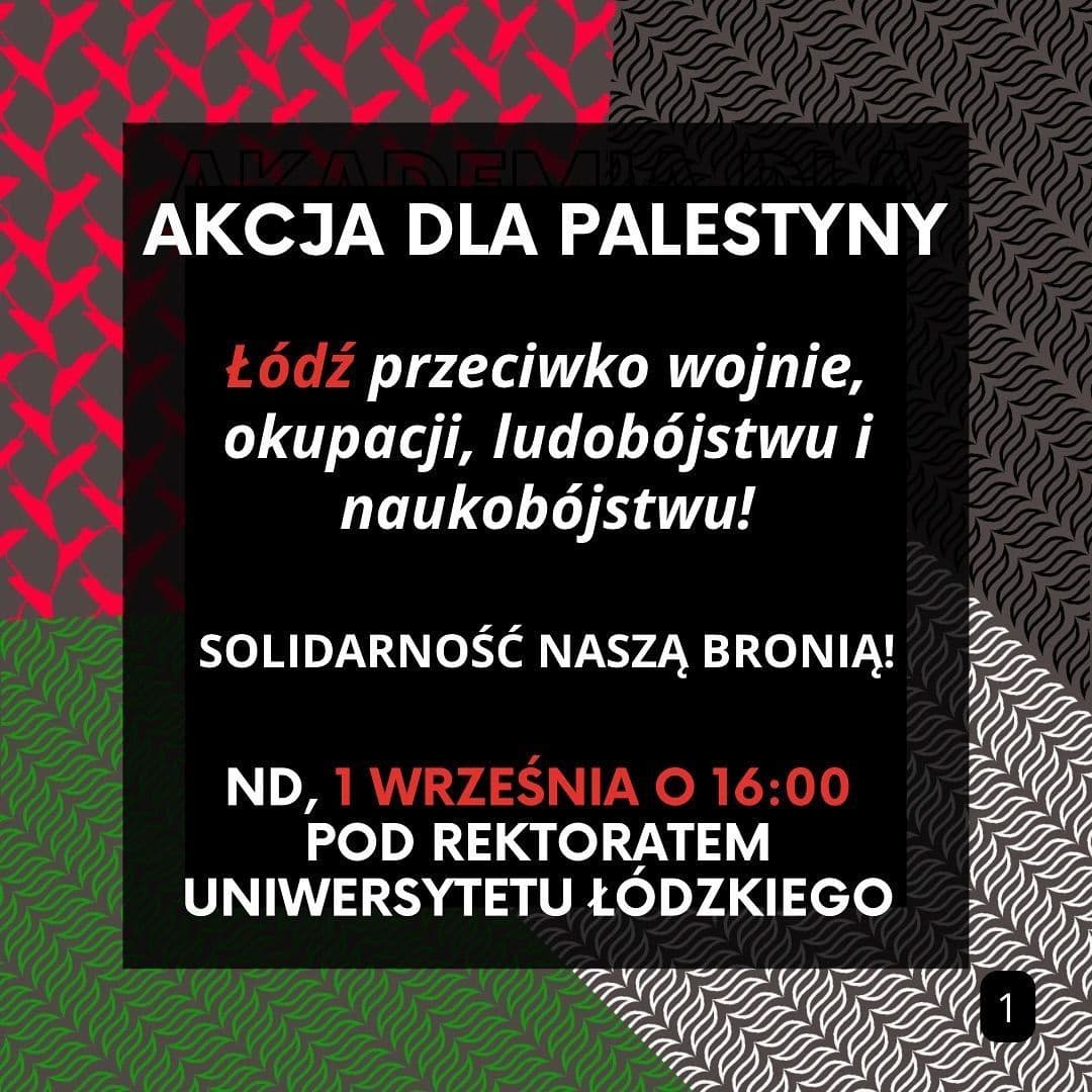 AKCJA DLA PALESTYNY