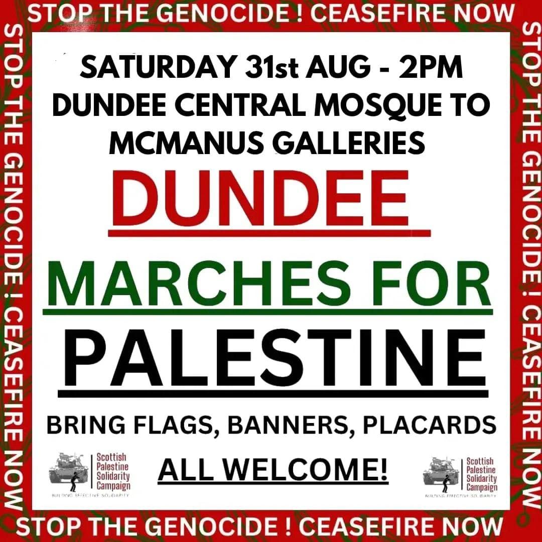 DUNDEE MARCHES FOR PALESTINE