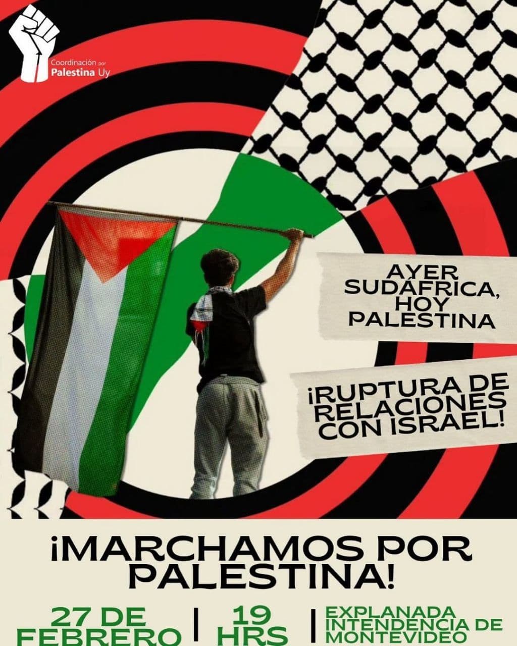 ¡MARCHAMOS POR PALESTINA!