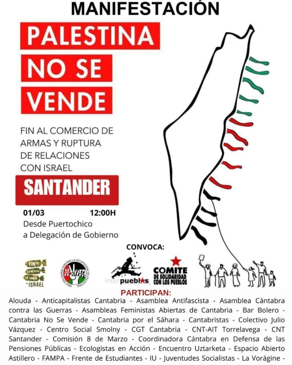 PALESTINA NO SE VENDE (Santander)