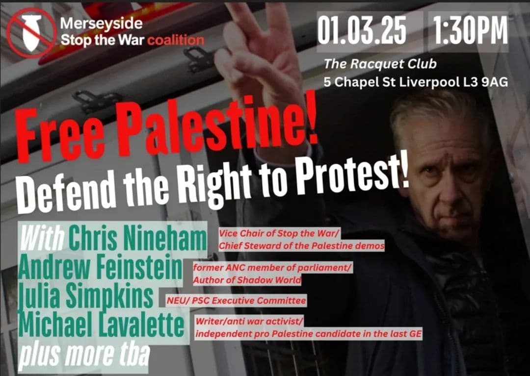 Free Palestine! Defend the Right to Protest!