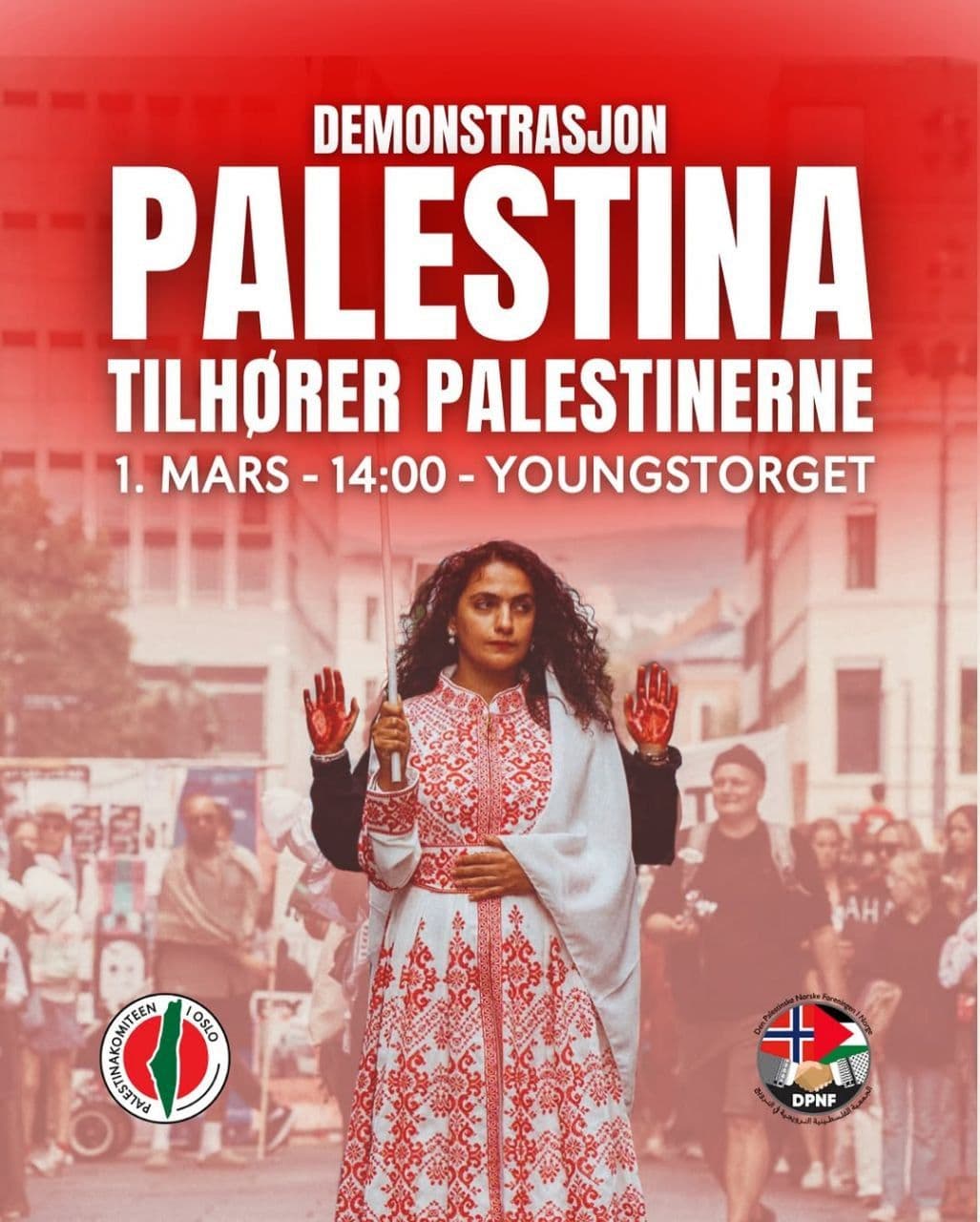 DEMONSTRASJON PALESTINA