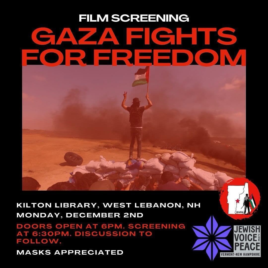 FILM SCREENING GAZA FIGHTS FOR FREEDOM