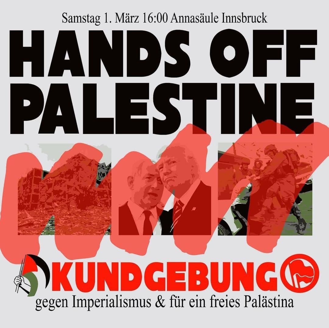 HANDS OFF PALESTINE