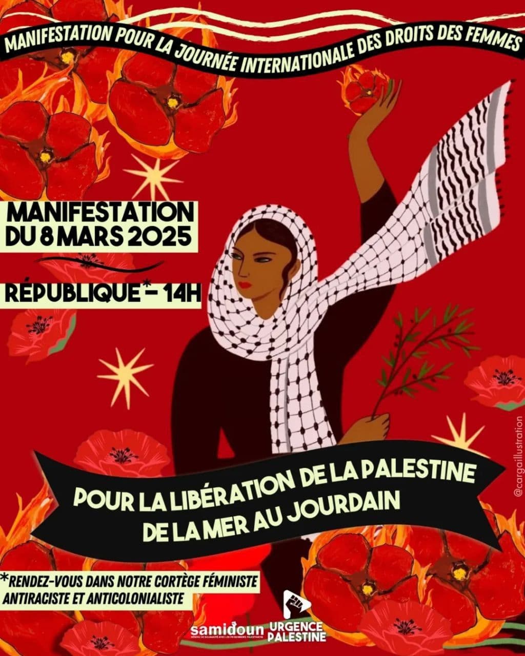 POUR LA LIBÉRATION DE LA PALESTINE DE LAMER AU JOURDAIN