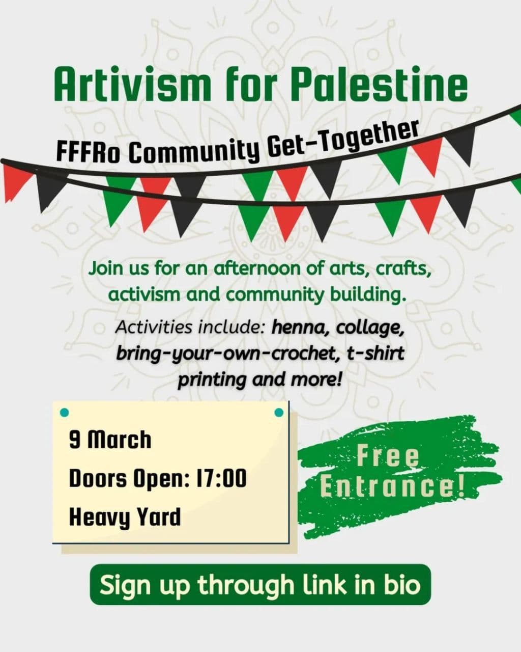 Artivism for Palestine