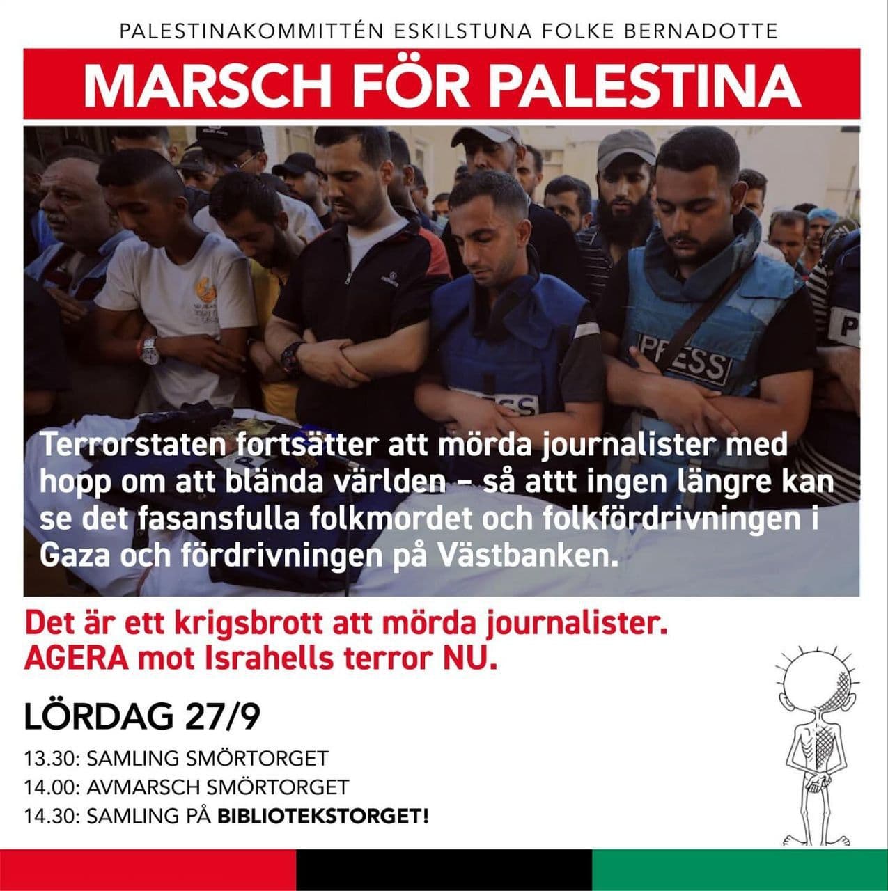 MARSCH FÖR PALESTINA