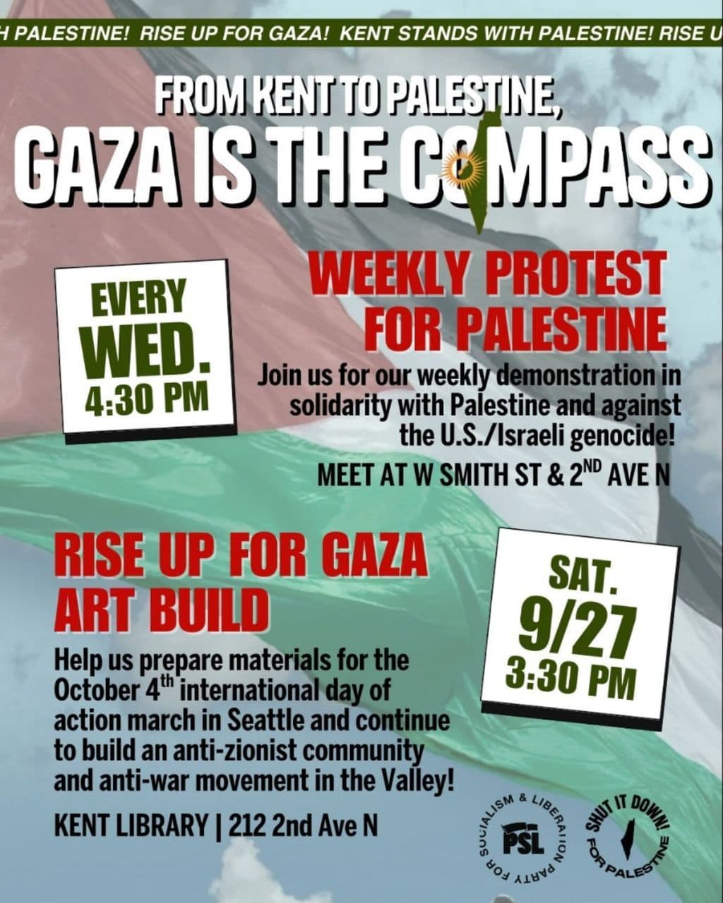 GAZA IS THE COMPASS