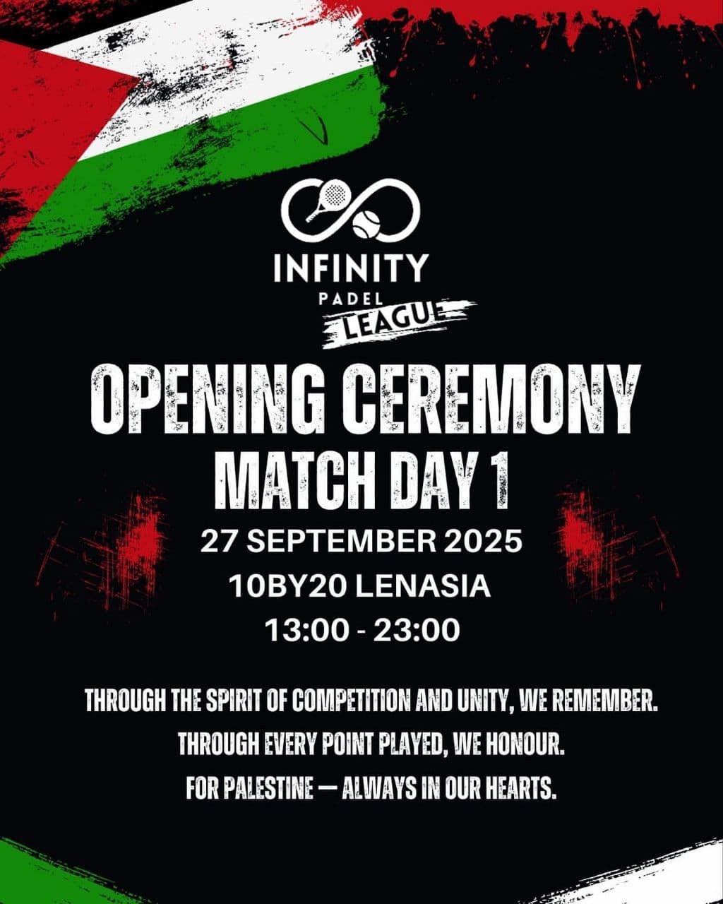OPENING CEREMONY MATCH DAY 1