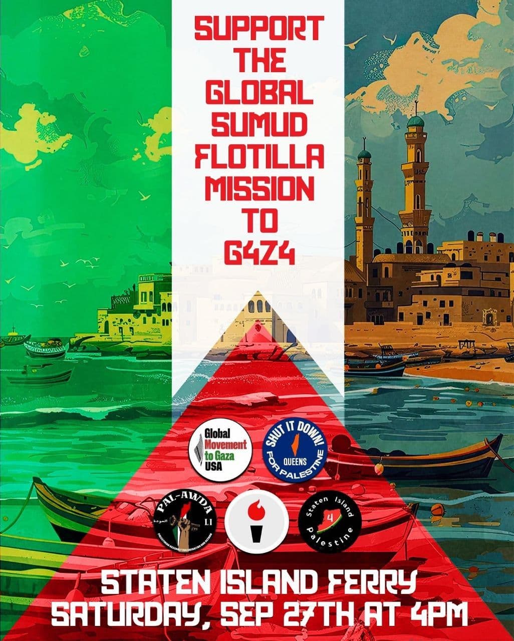 SUPPORT THE GLOBAL SUMUD FLOTILLA MISSION TO GAZA