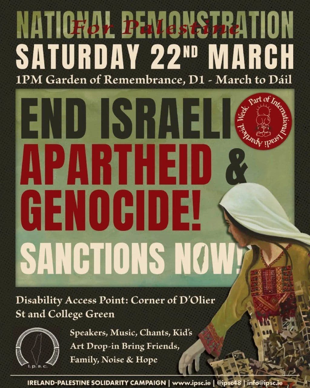 END ISRAELI APARTHEID & GENOCIDE!
