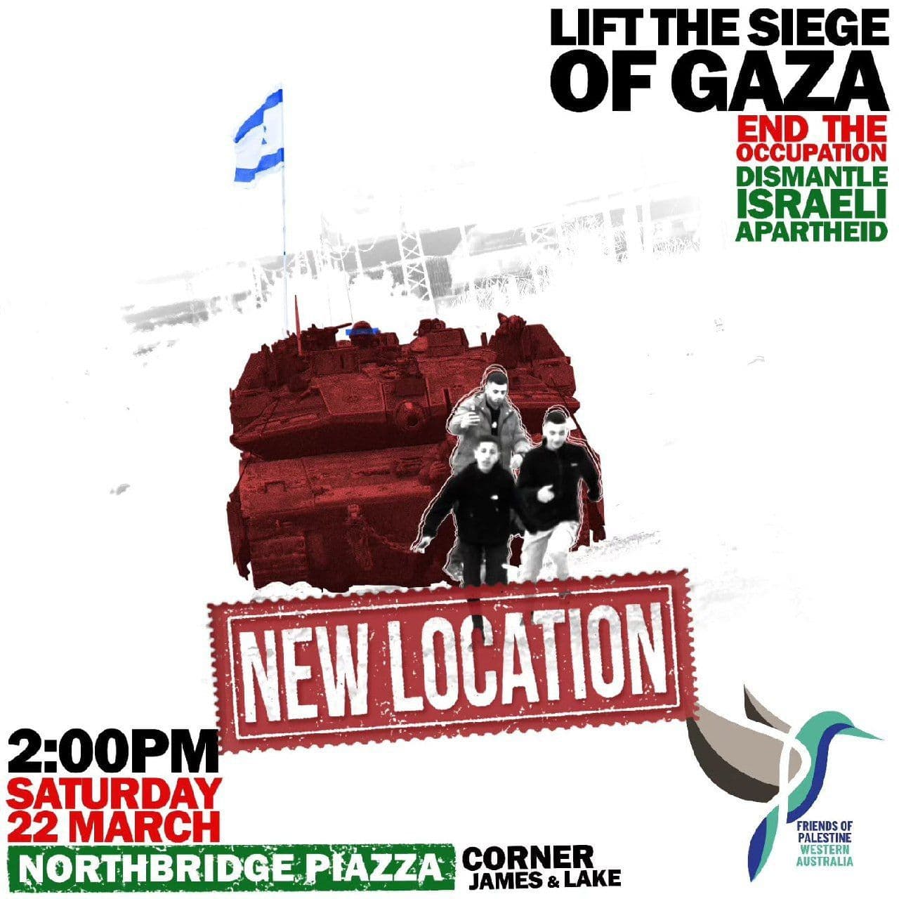 LIFT THE SIEGE OF GAZA