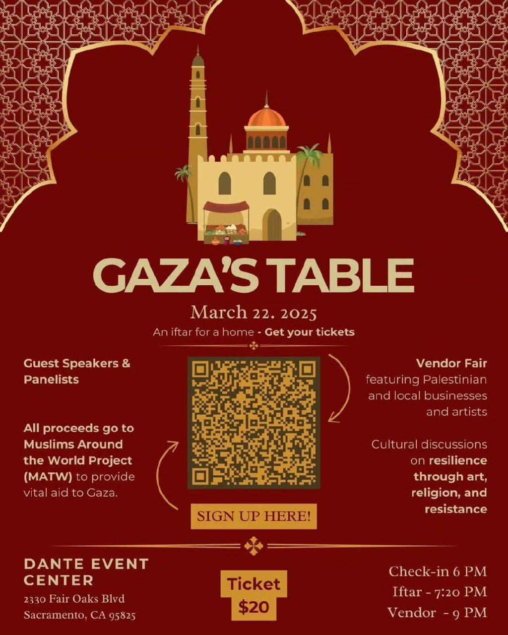 GAZA'S TABLE