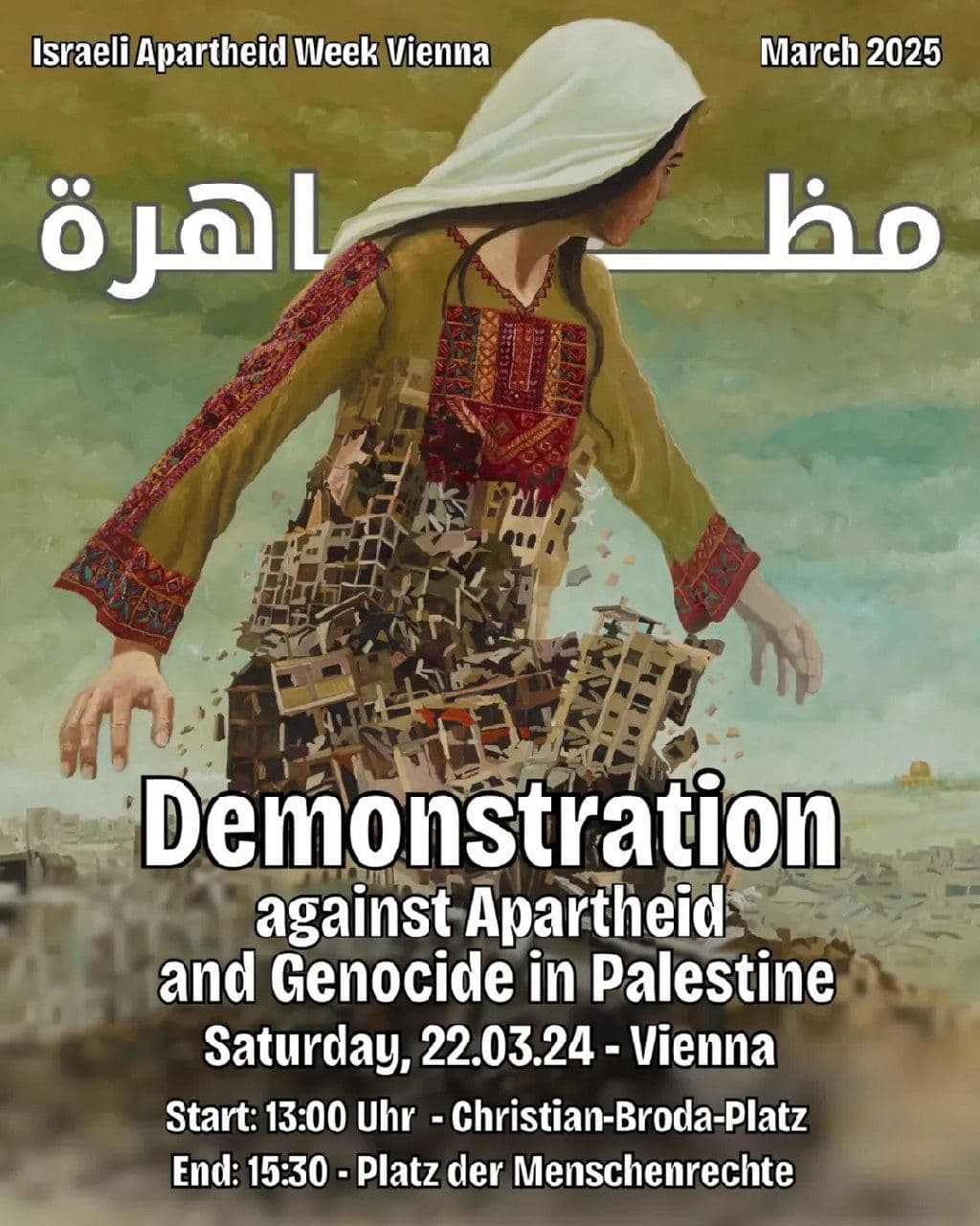 Demonstration against Apartheid and Genocide in Palestine