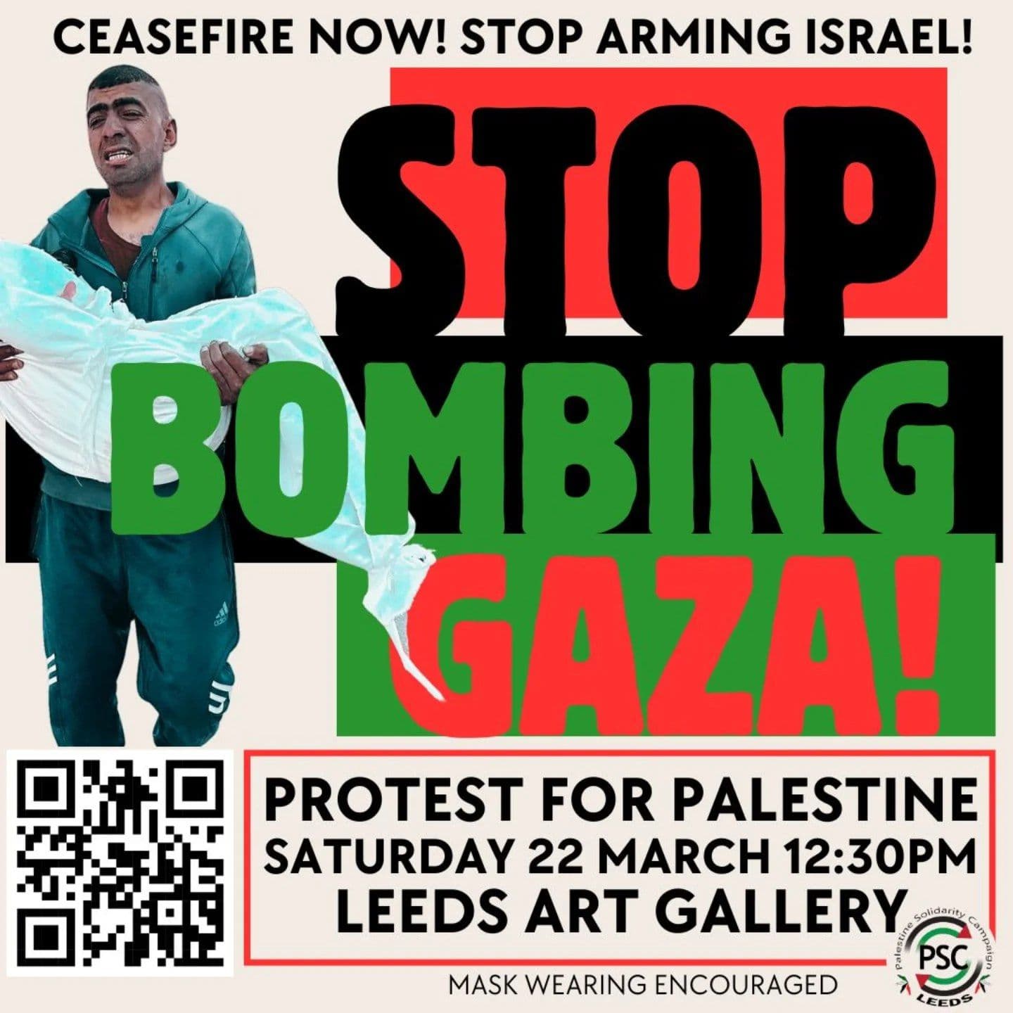 STOP BOMBNG GAZA!
