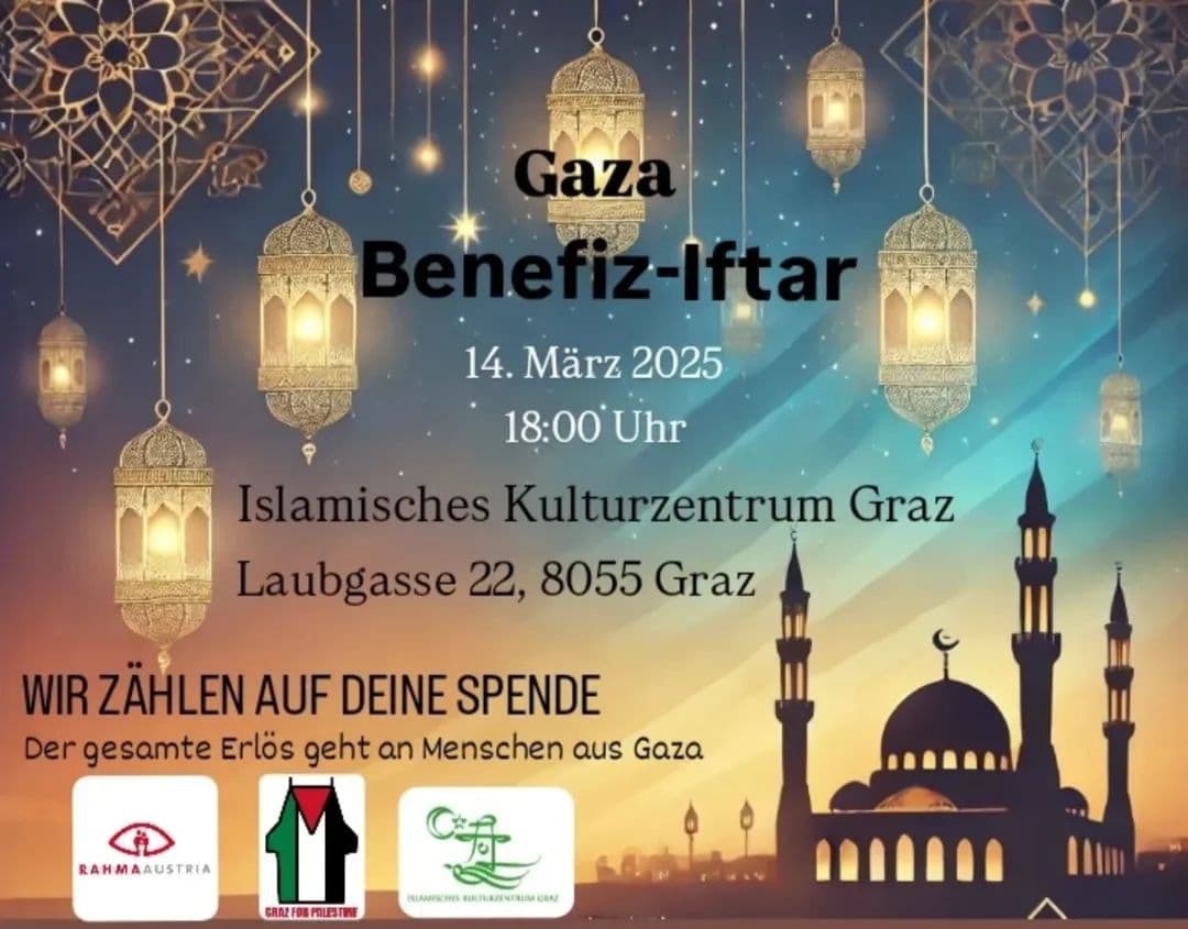 Gaza Benefiz-Iftar
