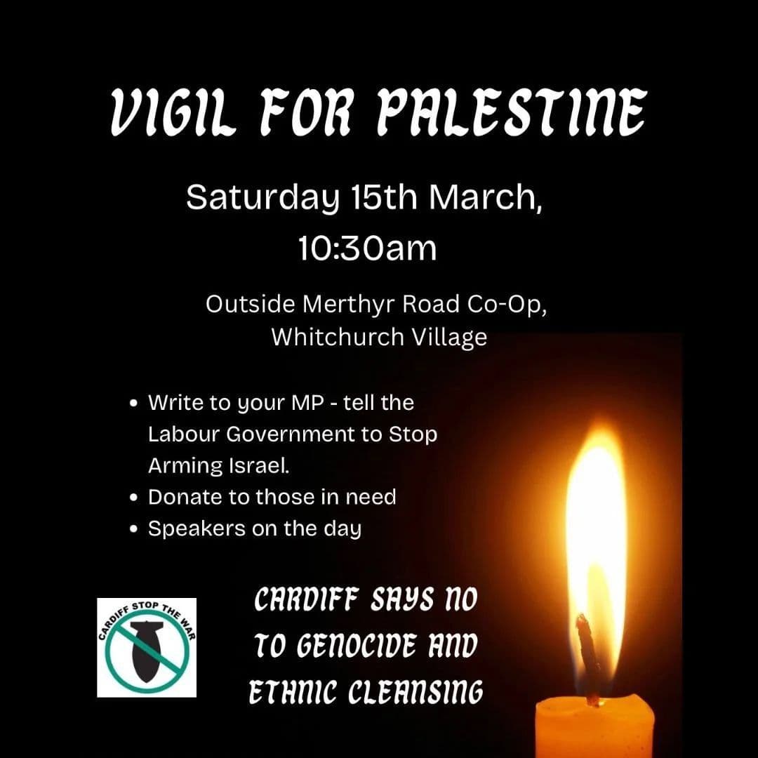 VIGIL FOR PALESTINE