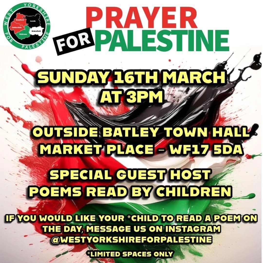 PRAYER FOR PALESTINE