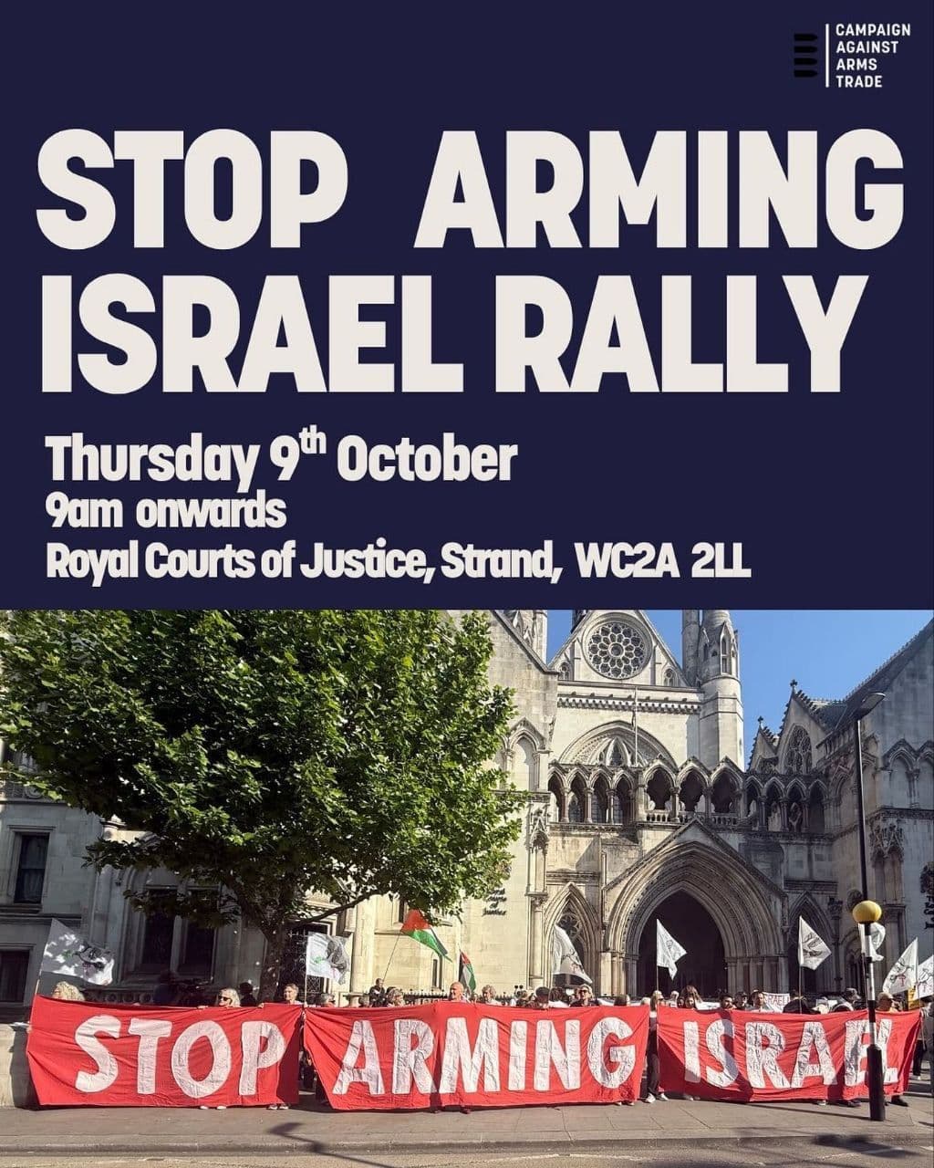 STOP ARMING ISRAEL RALLY