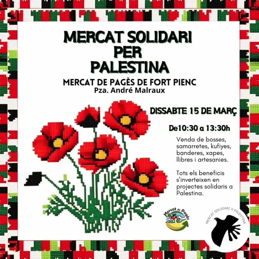 MERCAT SOLIDARI PER PALESTINA