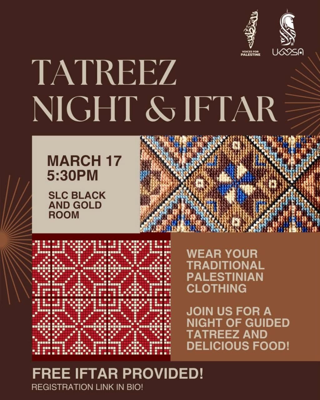 TATREEZ NIGHT & IFTAR