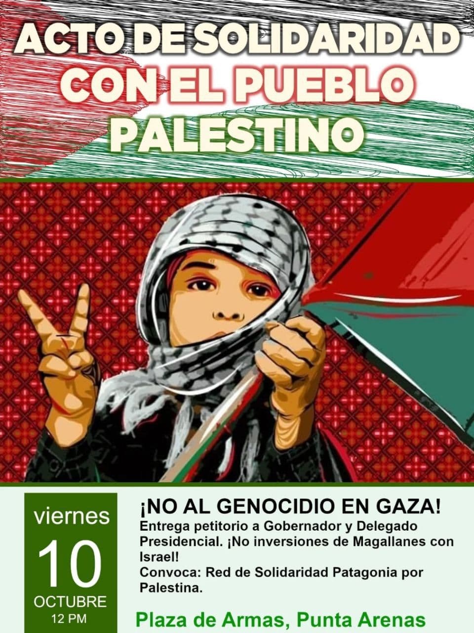 ACTO DE SOLIDARIDAD CON EL PUEBLO PALESTINO