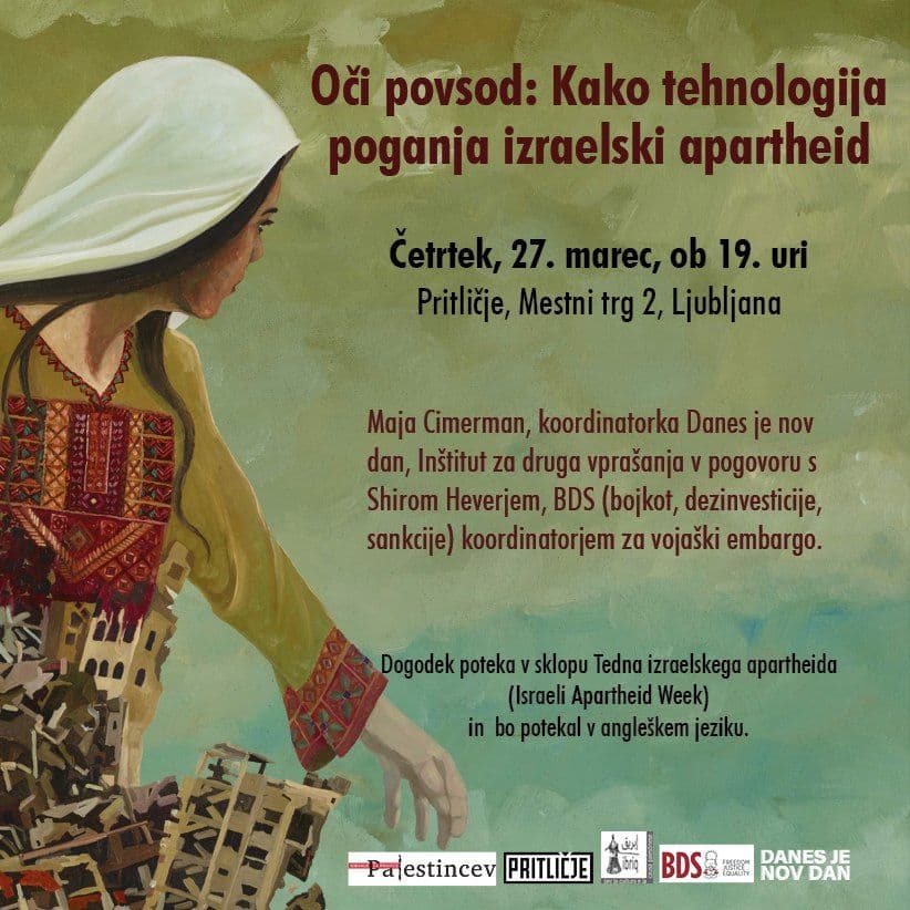 Oci povsod: Kako tehnologija poganja izraelski apartheid