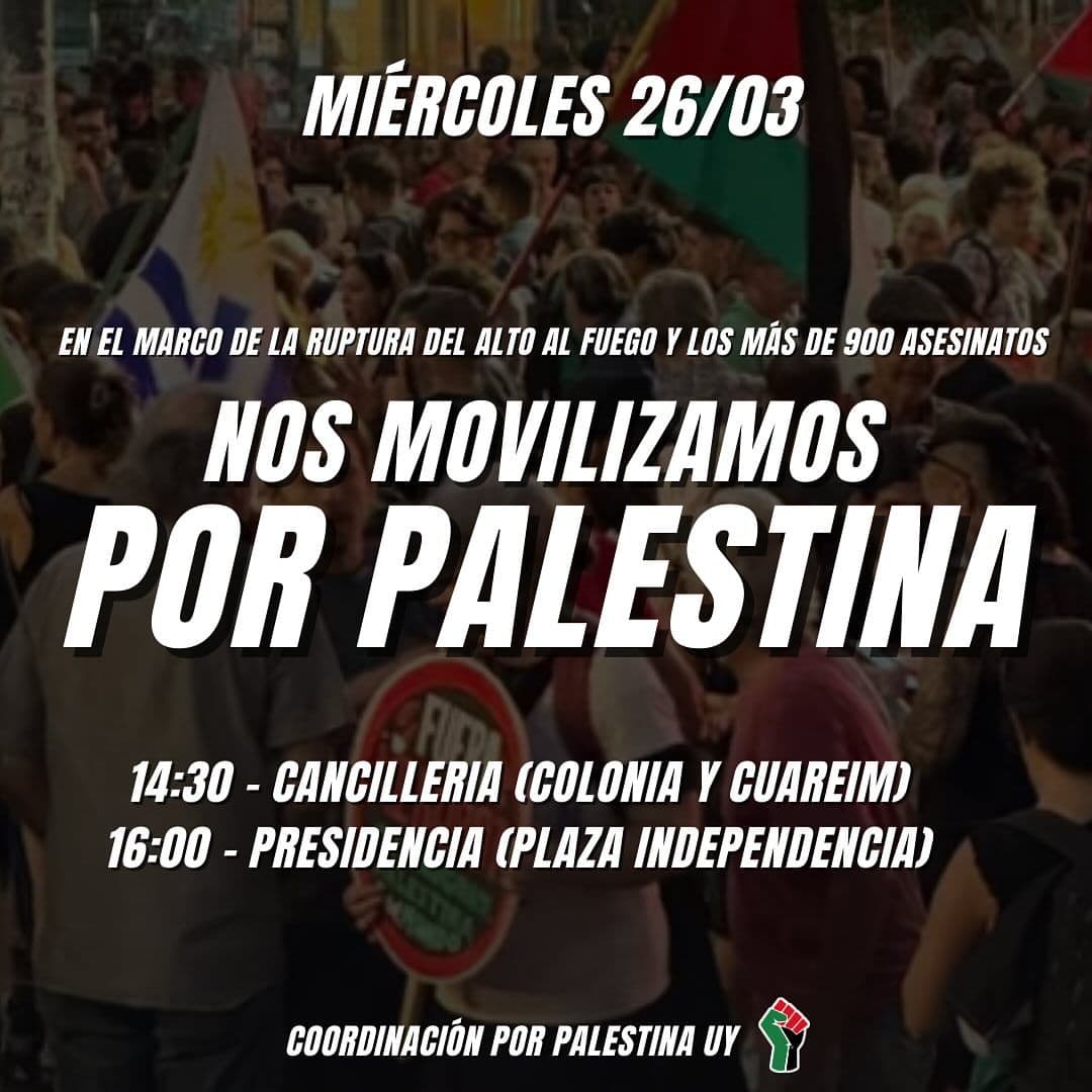 NOS MOVILIZAMOS POR PALESTINA
