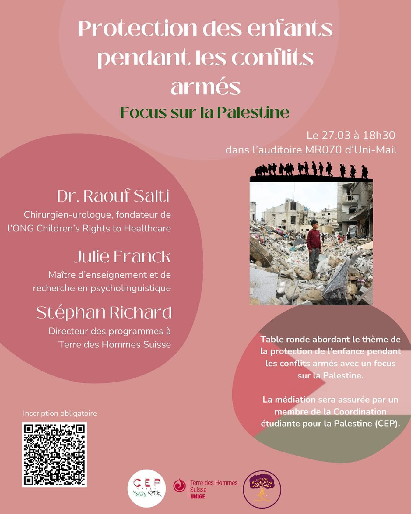 Protection des enfants pendant les conflits armés