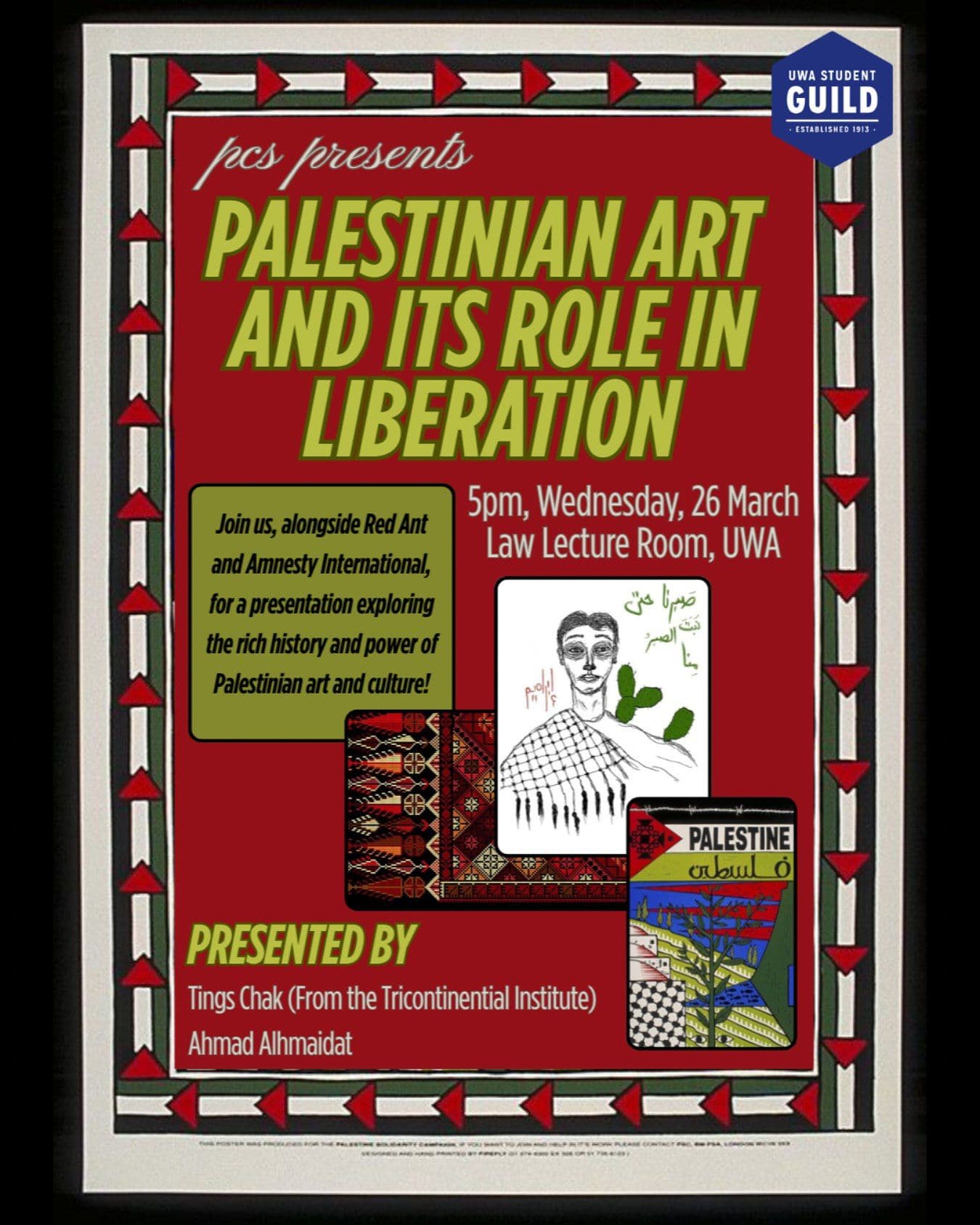 PALESTINIAN ART AND ITS ROLE IN LIBERATION