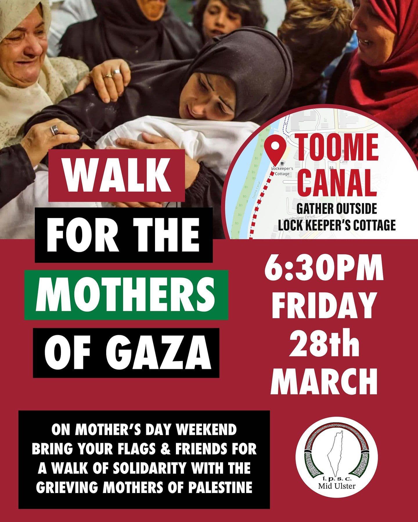 WALK FOR THE MOTHERS OF GAZA