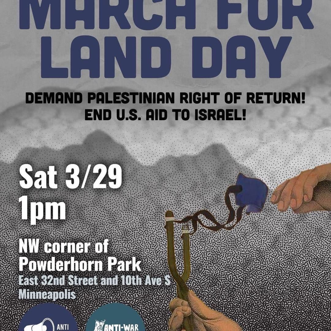 МАRCH FOR LAND DAY