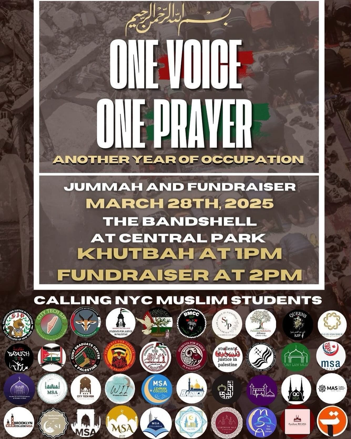 ONE VOICE ONE PRAYER