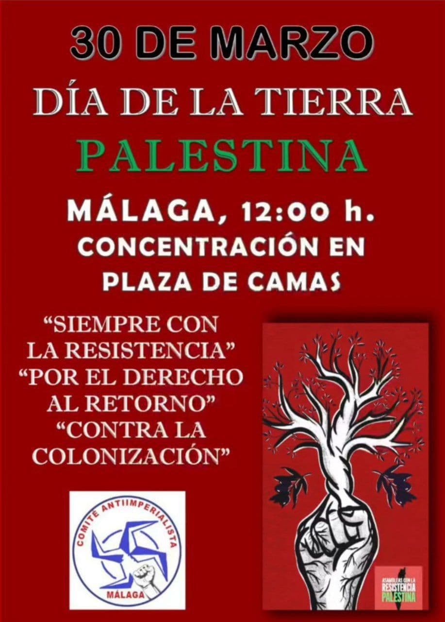 DÍA DE LA TIERRA PALESTINA (Malaga)