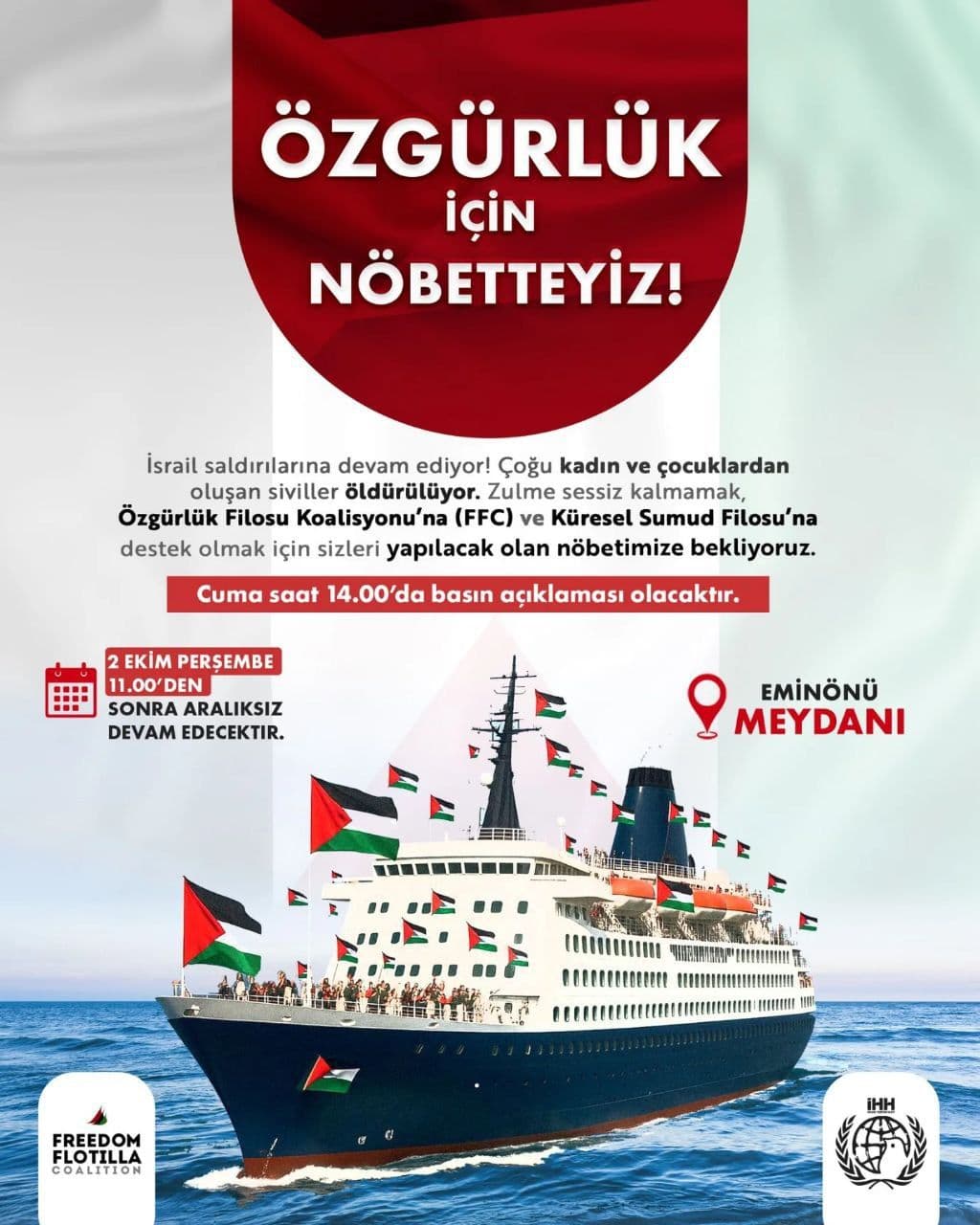 ÖZGÜRLÜK içiN NÖBETTEYiZ!