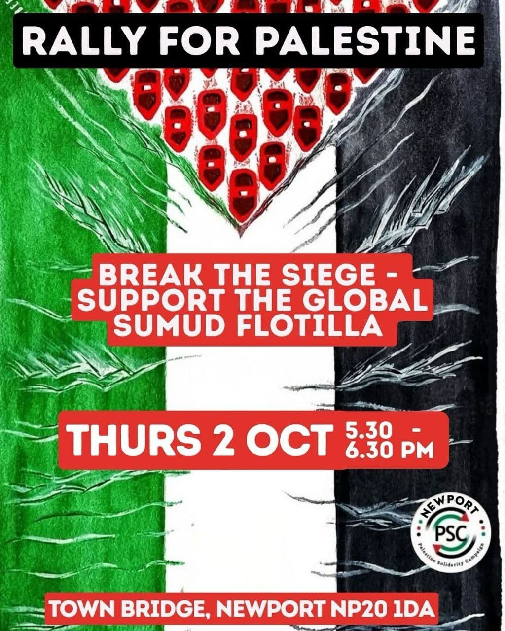 RALLY FOR PALESTINE